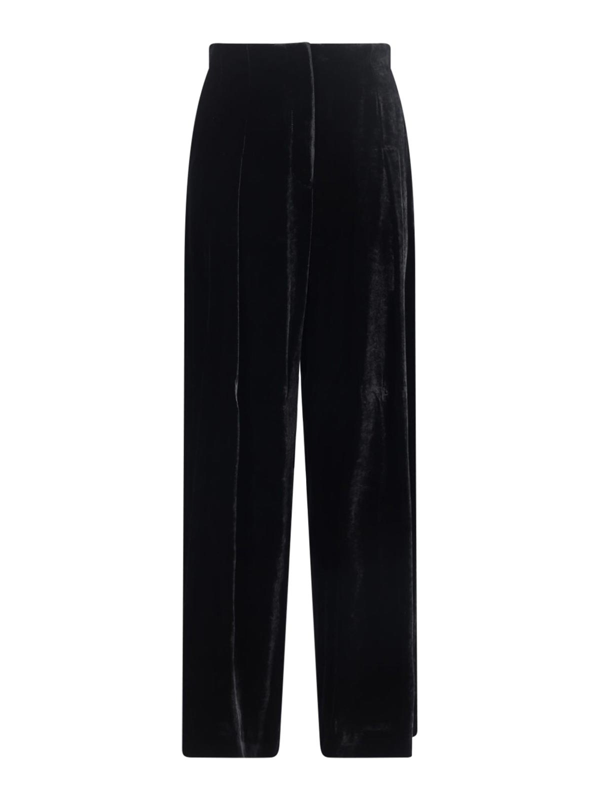 Golden Goose Straight Trousers In Black