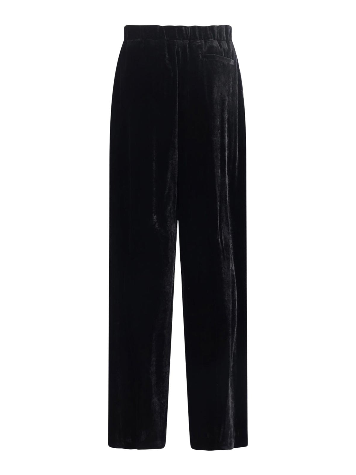 Golden Goose Straight Trousers In Black