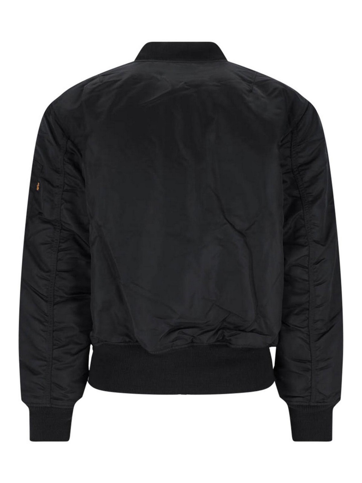 Alpha Industries Bomber Reversibile Ma-1 Heritage In Black