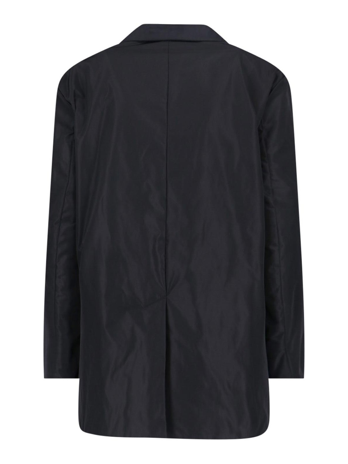 Aspesi Blazer In Denim Di Cotone - Denim In Black