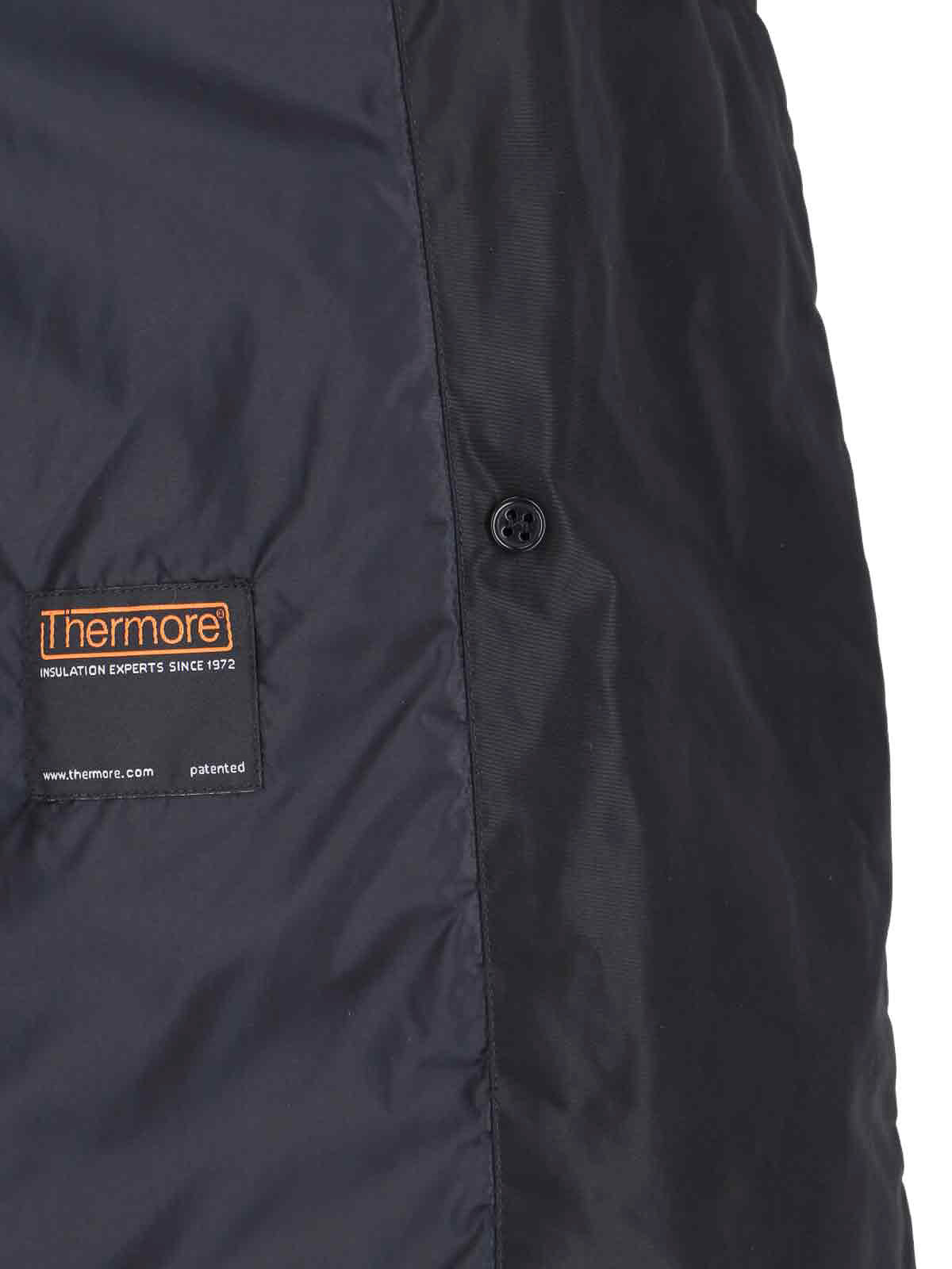 Aspesi Blazer In Denim Di Cotone - Denim In Black