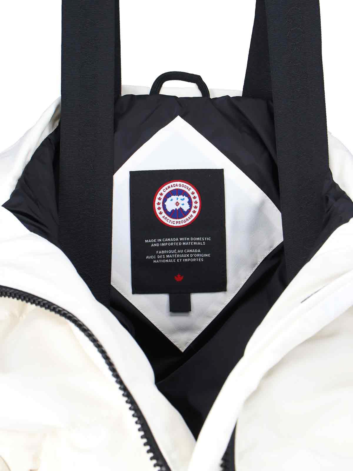 Canada Goose Hooded Jacket With Side Pockets And Cuffs In Multi