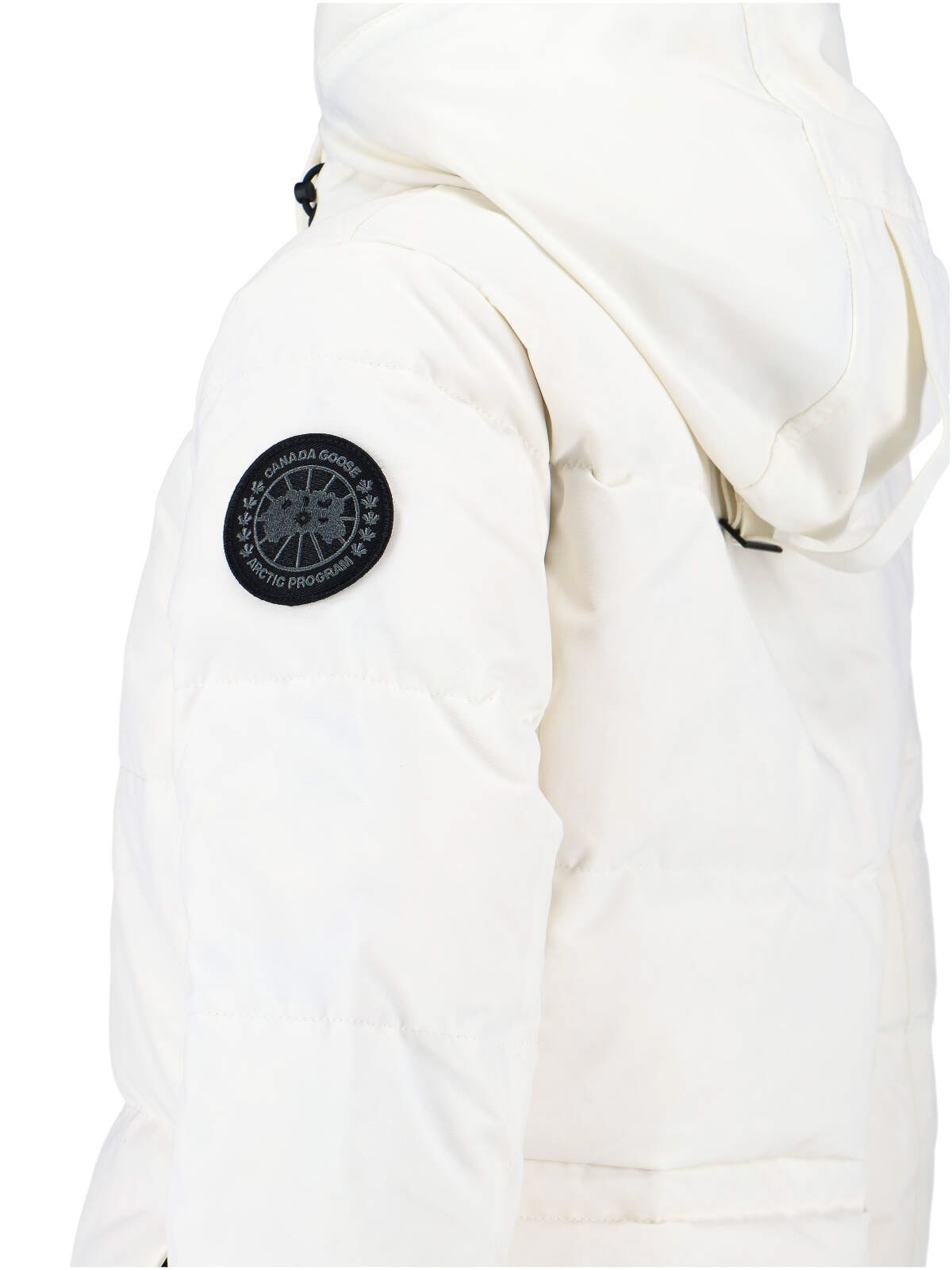 Canada Goose Hooded Jacket With Side Pockets And Cuffs In Multi