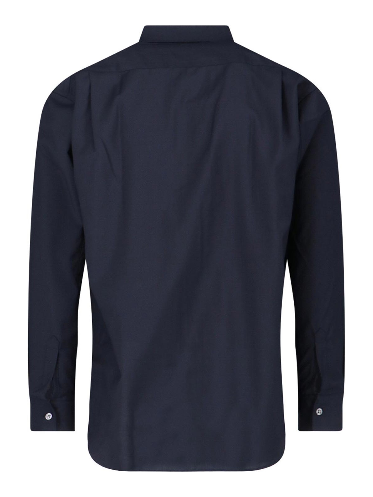 Comme Des Garcons Hommes Plus Classic Shirt In Blue