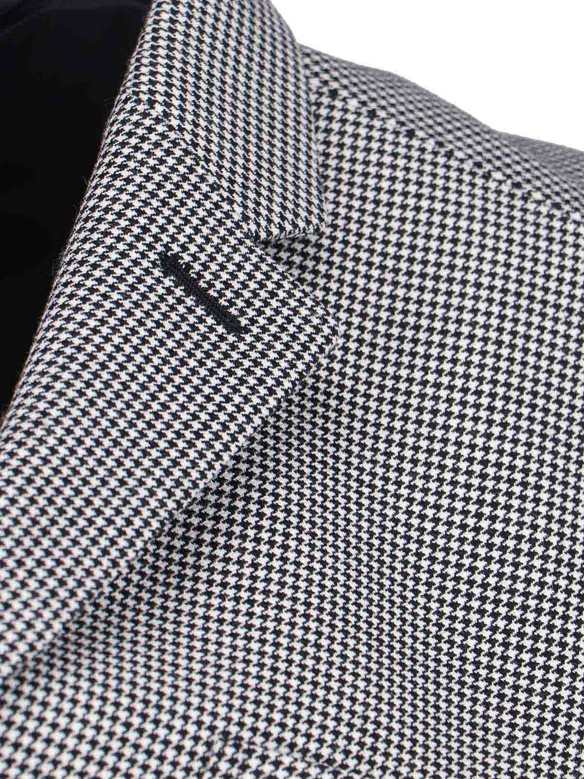 Comme Des Garçons Blazer Asimmetrico In Gray