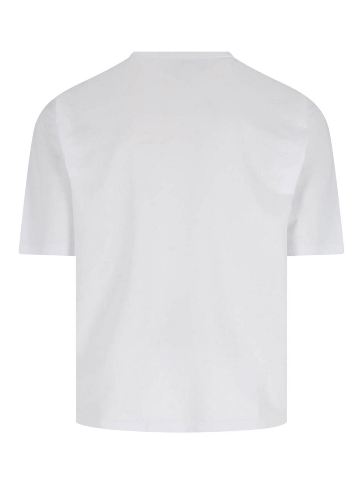 Dsquared2 Dsquared White Cotton Dsquared X Magliano T-shirt In White