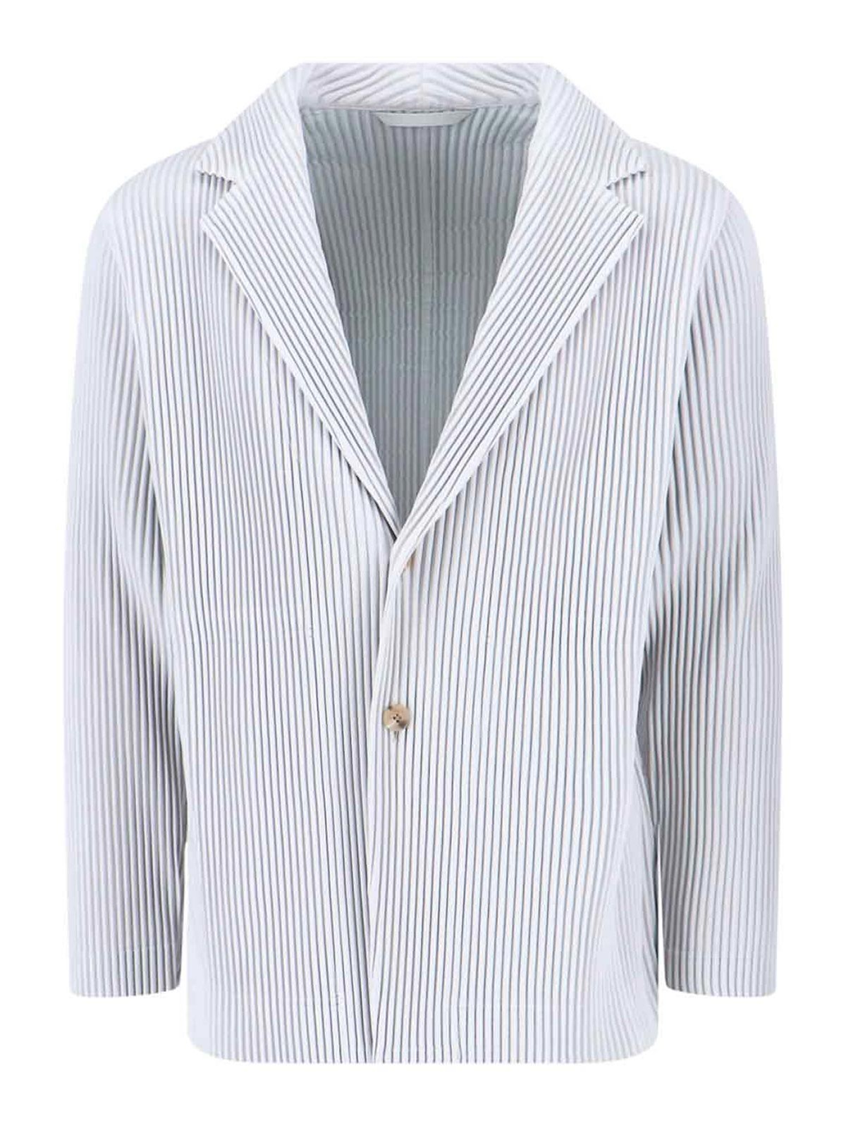 Issey Miyake Blazer In Gray