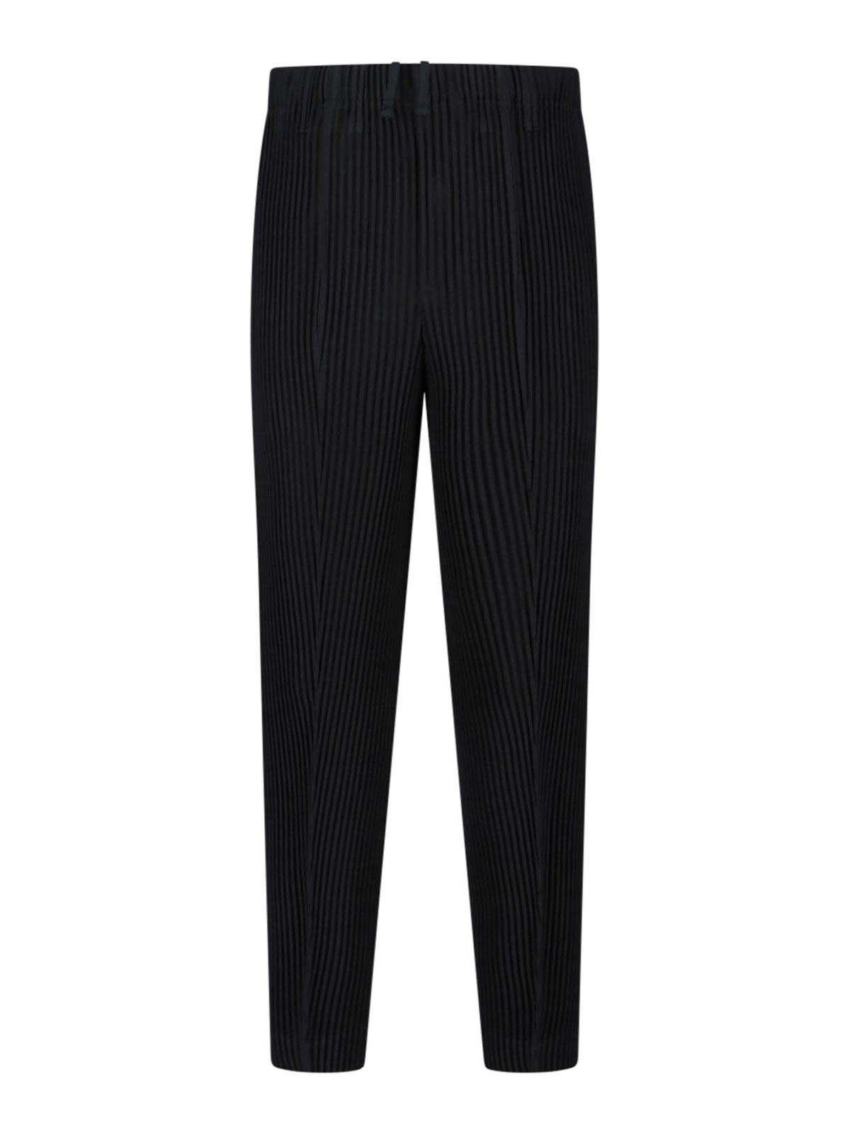 Issey Miyake Compleat Trousers Pants In Black
