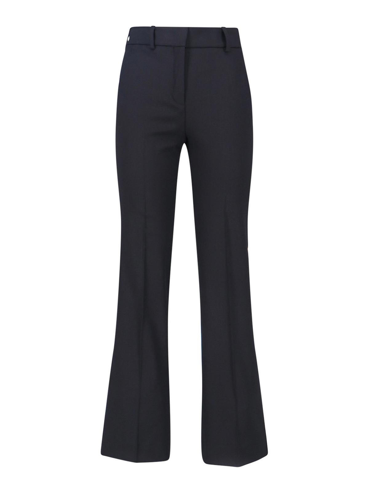Incotex Virgin Wool Trousers In Black