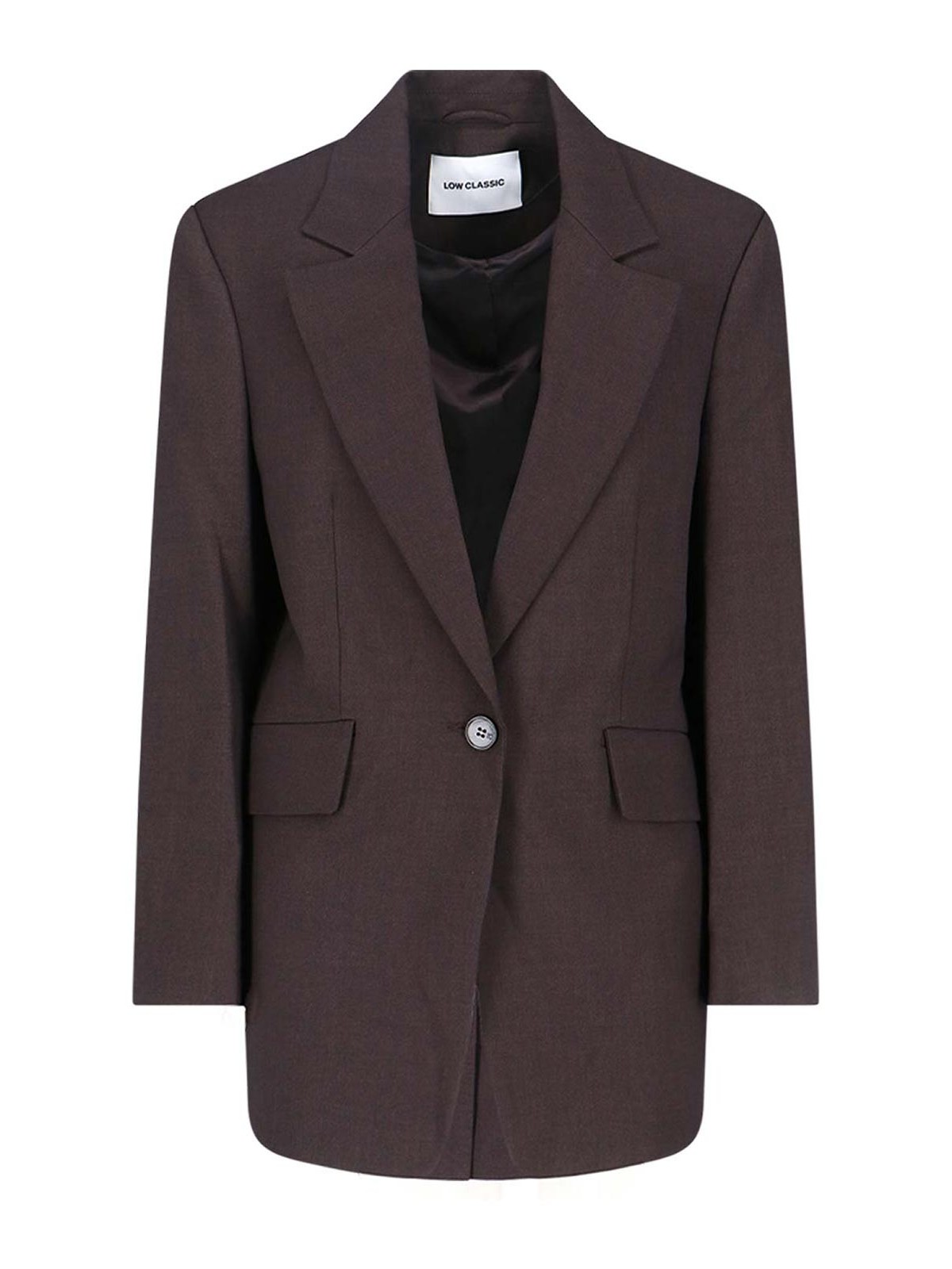 Low Classic Blazer Monopetto In Brown