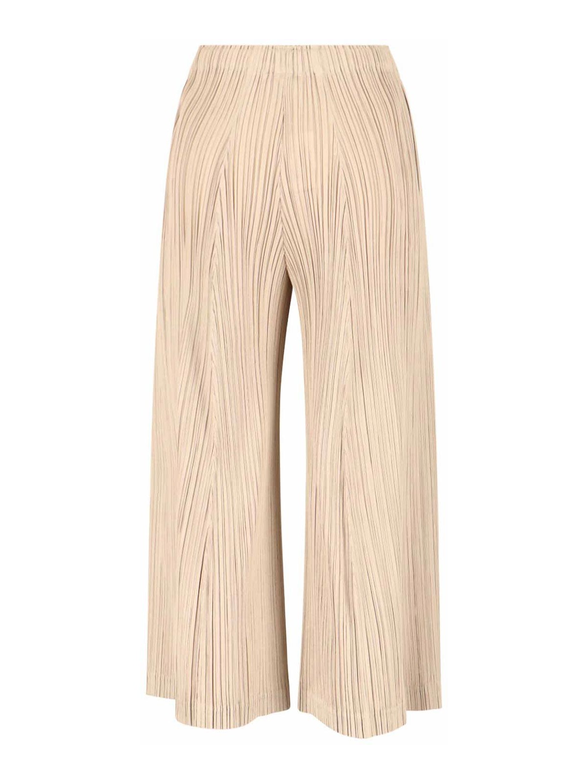 Issey Miyake Wide Trousers In White