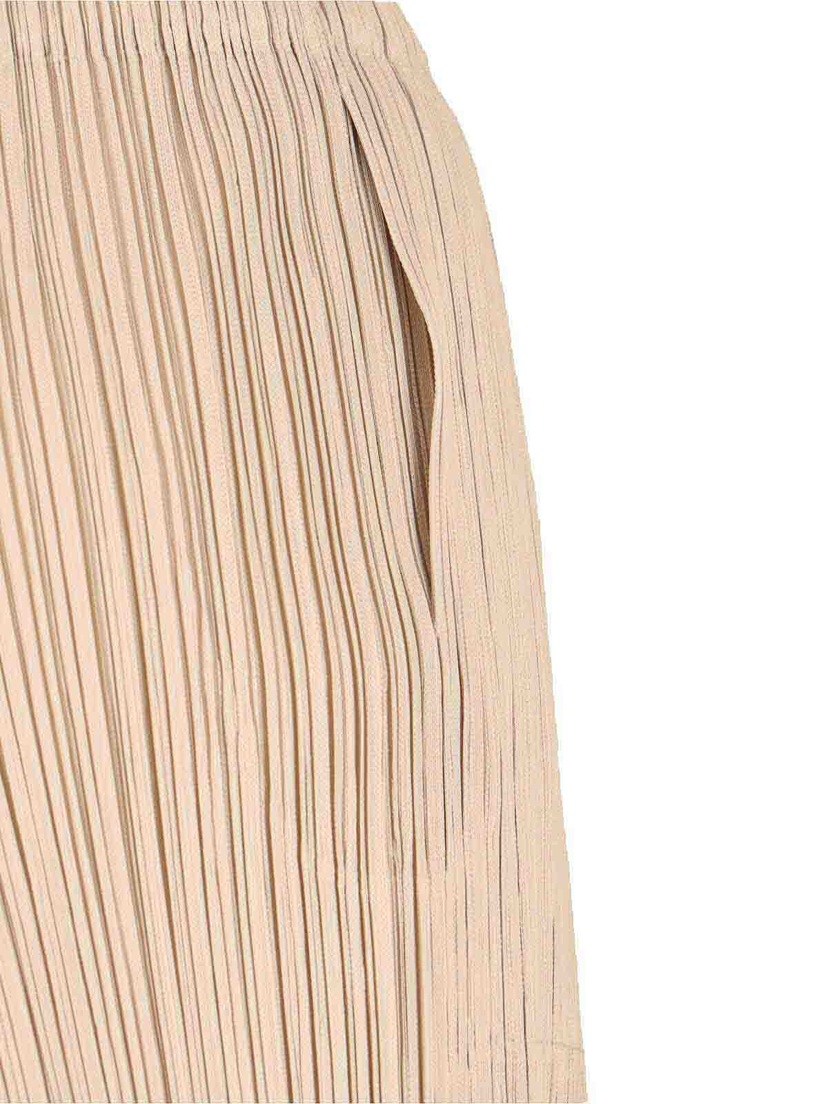 Issey Miyake Wide Trousers In White