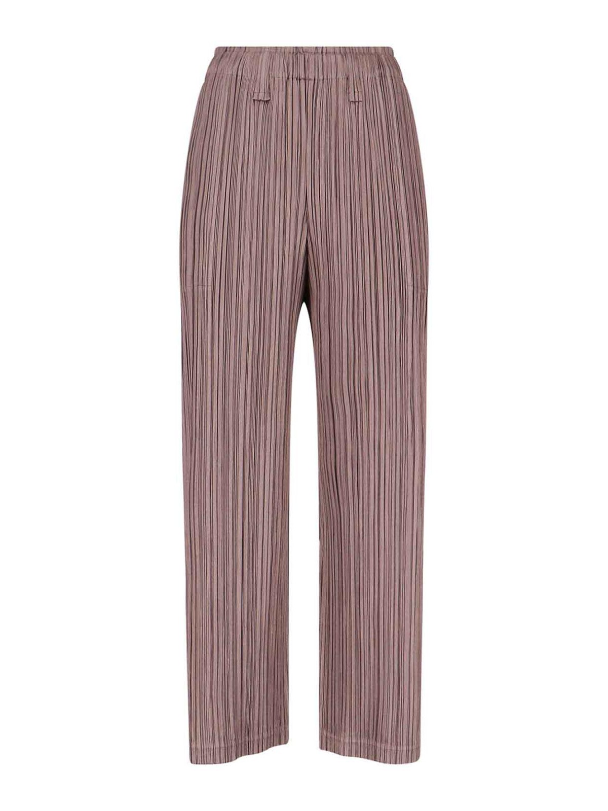 Issey Miyake Thicker Bottoms 2 Pants In Brown