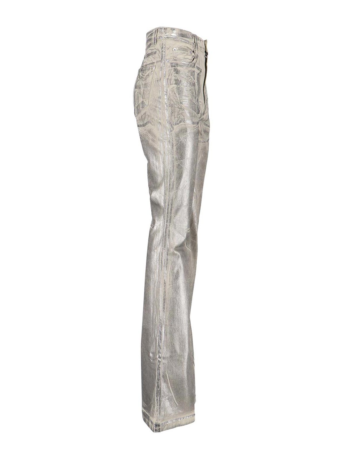 Rick Owens Jeans Bootcut In Neutral