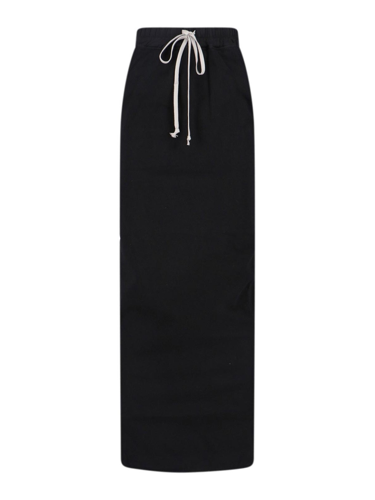 Rick Owens Maxi Tube Skirt In Black