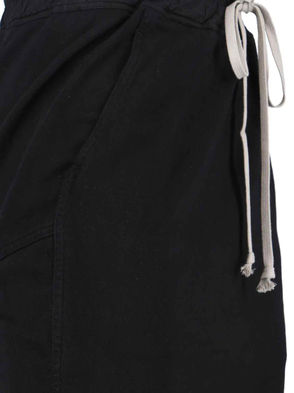 Rick Owens Maxi Tube Skirt In Black