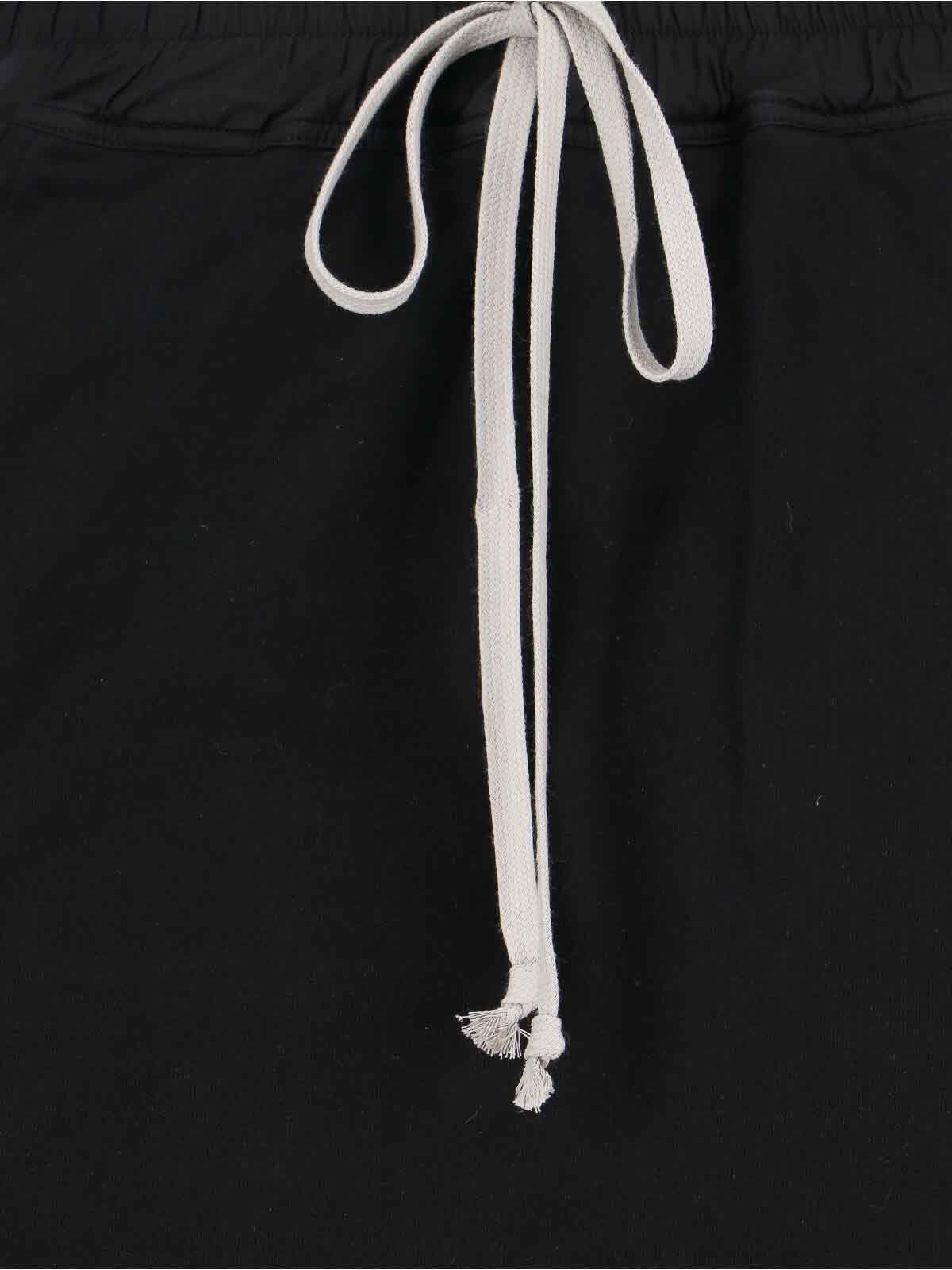 Rick Owens Maxi Tube Skirt In Black