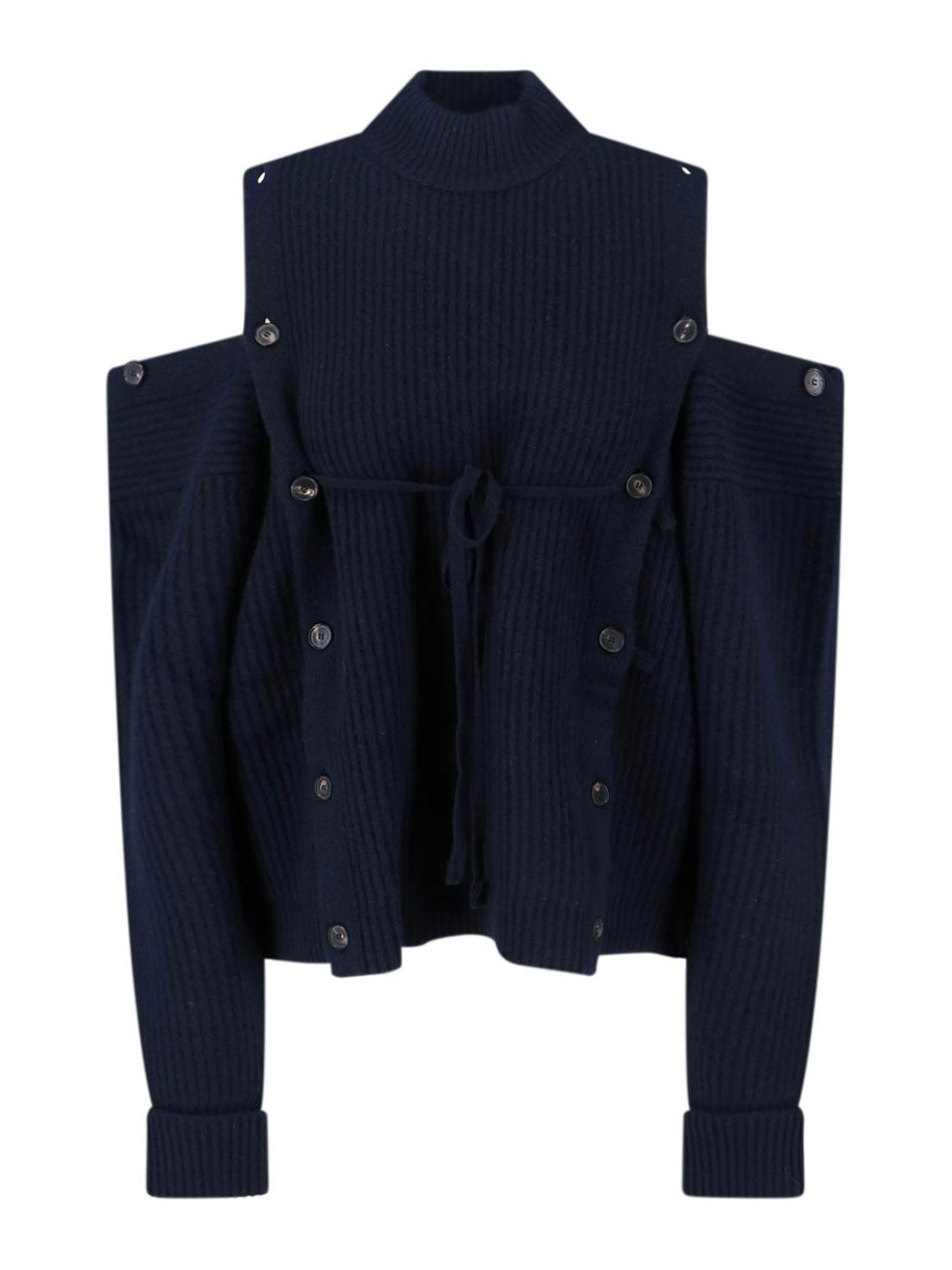 Setchu Wool And Cashmere Blend Sweater In Blue