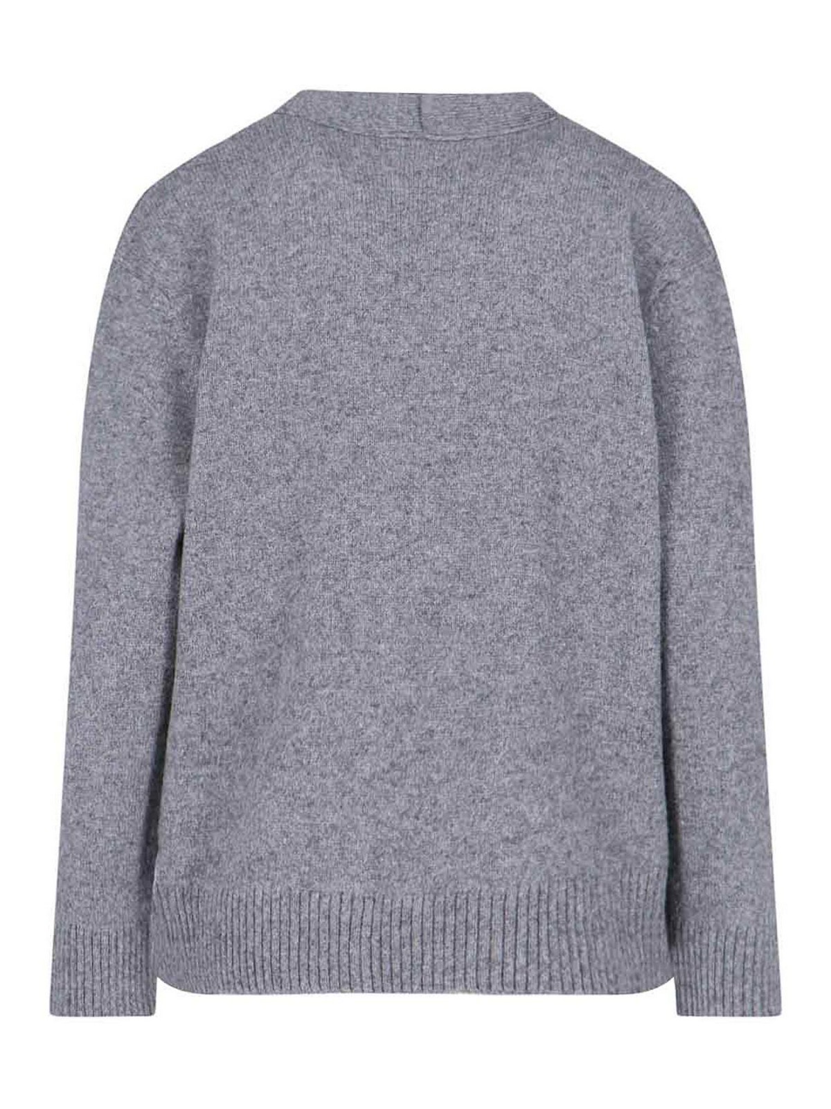 Sibel Saral Camel Blend Sweater In Gray