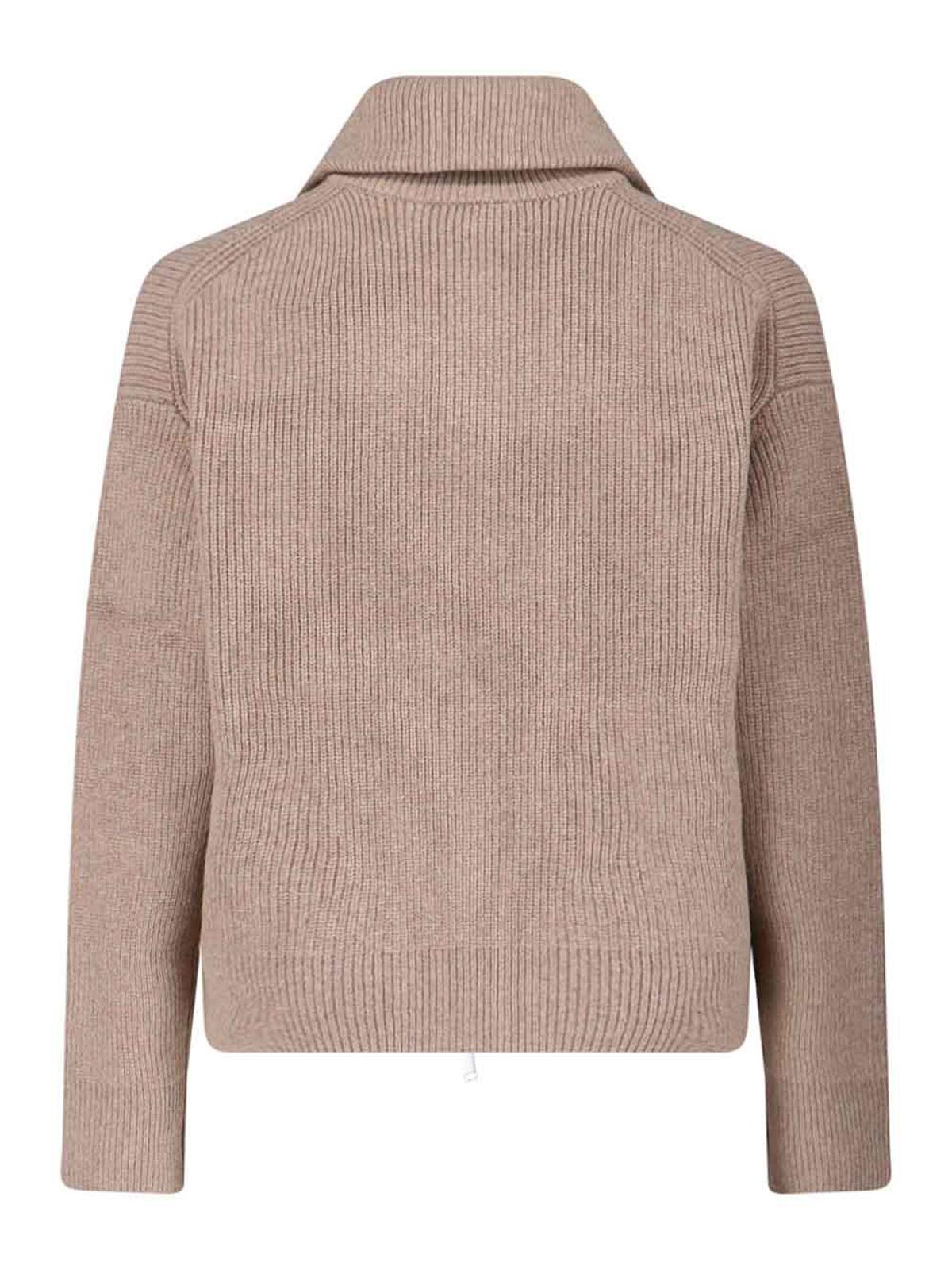Studio Nicholson Maglia Zip In Neutral