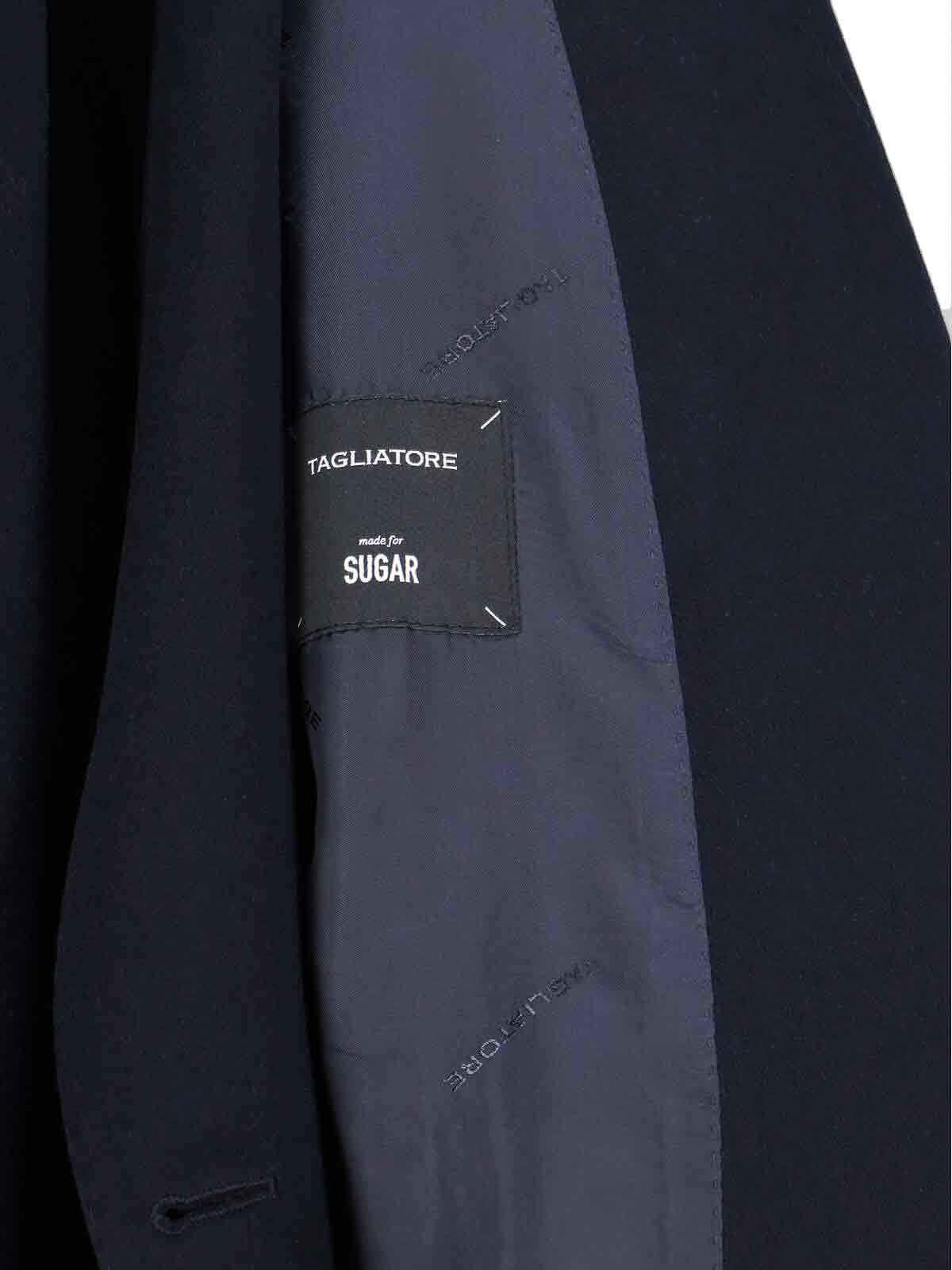 Tagliatore Blazer In Cashmere In Blue