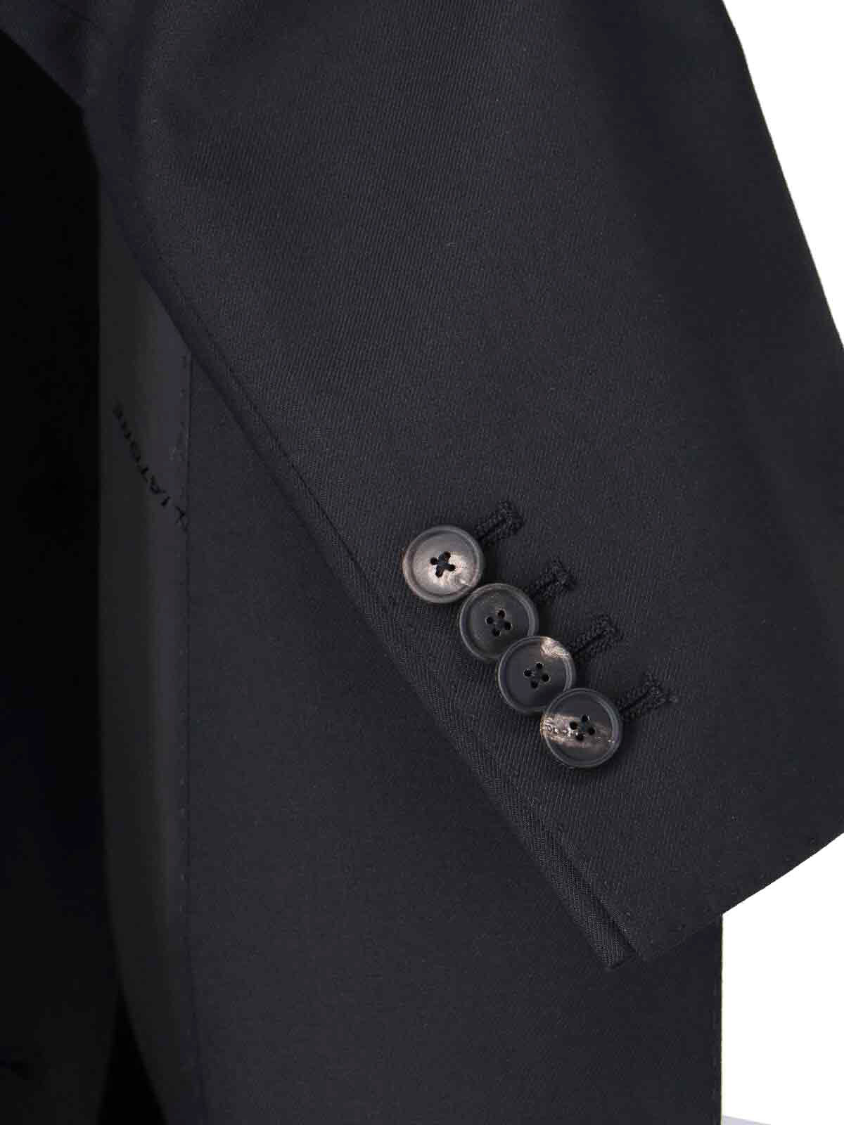 Tagliatore Blazer In Cashmere In Black