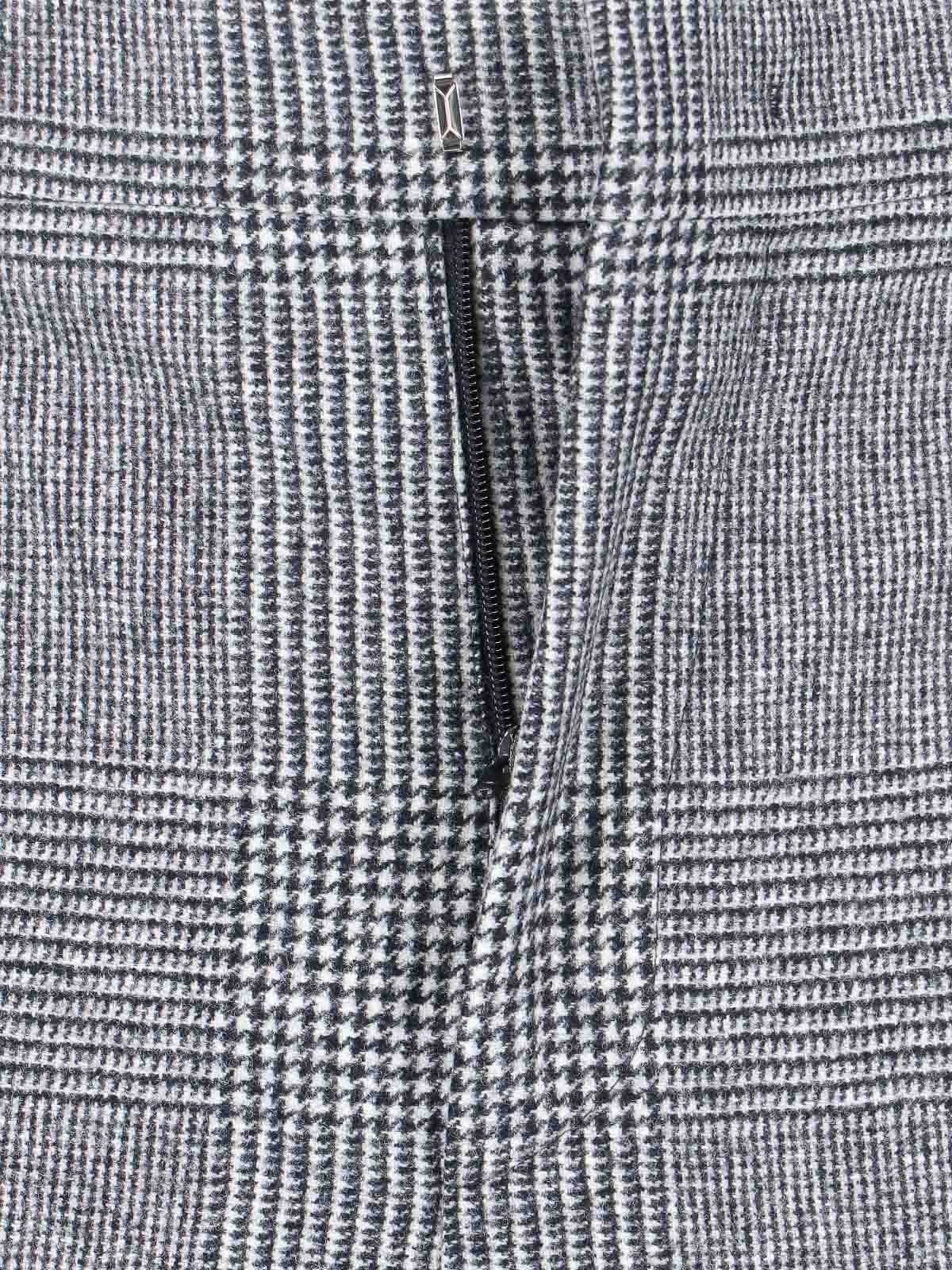 Tagliatore Double-breasted Suit In Virgin Wool In Black