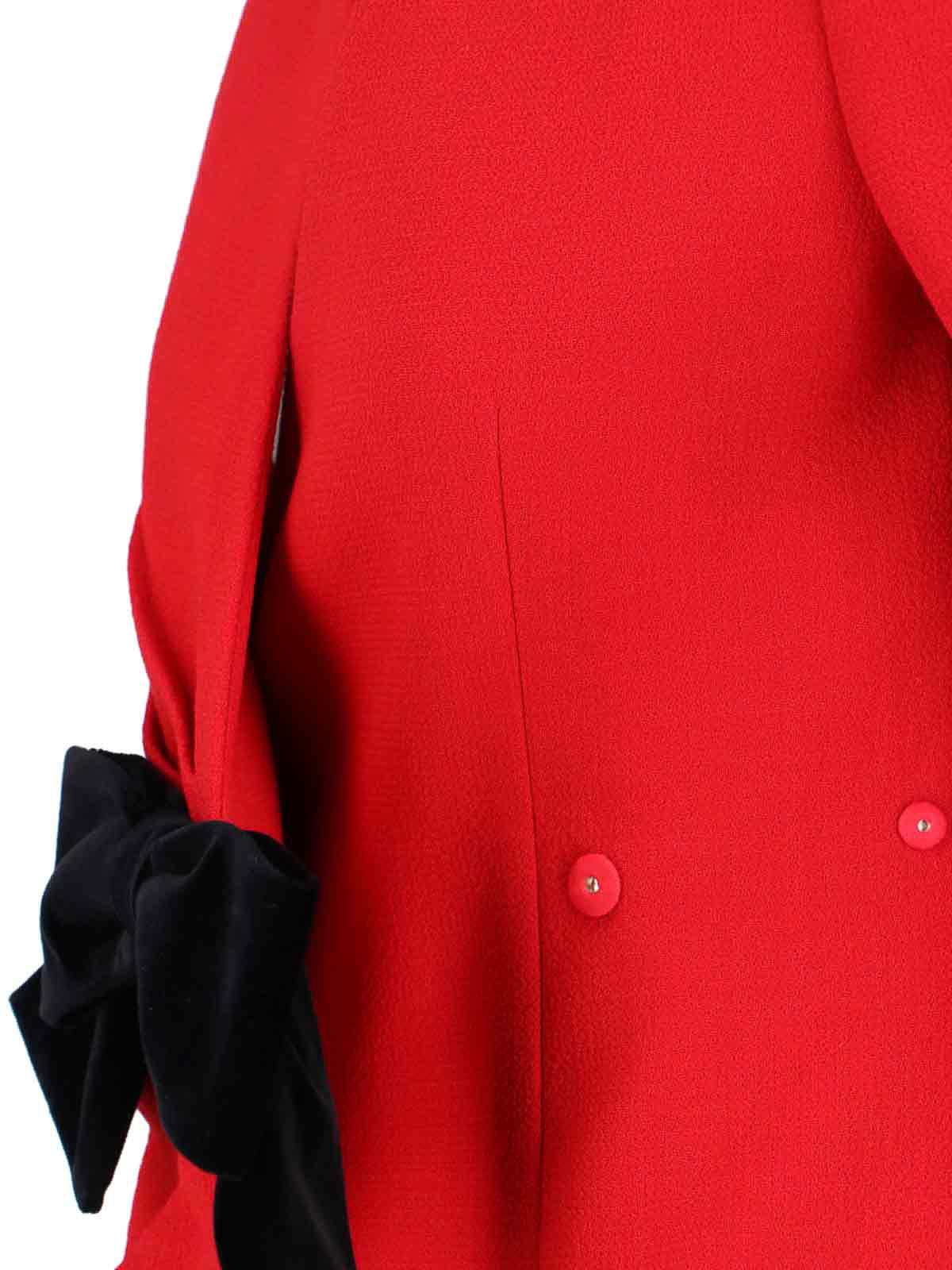 Valentino Blazer With Bow In Red