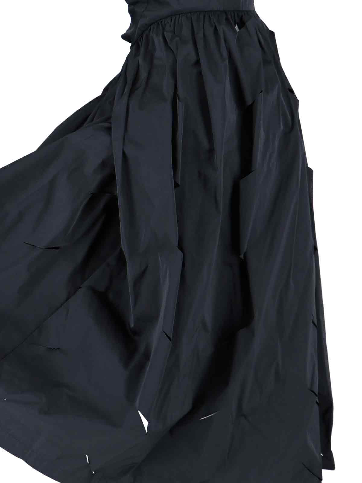 Vivienne Westwood Asymmetric Midi Dress In Blue