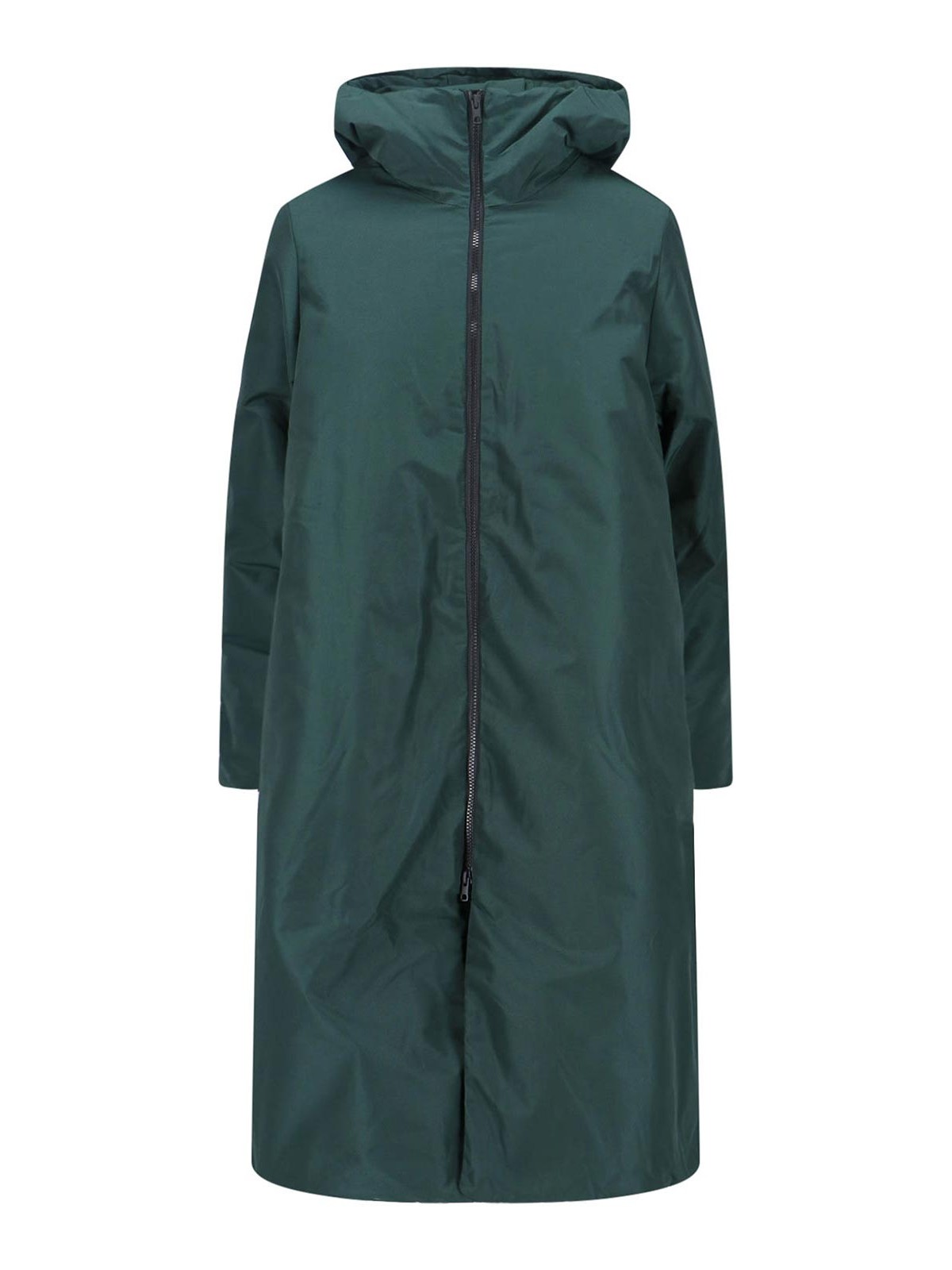 Cape Coat In Green