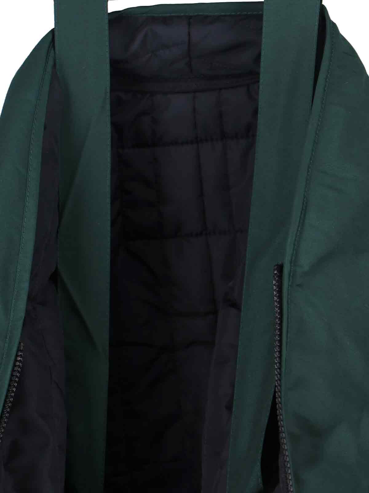 Cape Long Jacket In Green