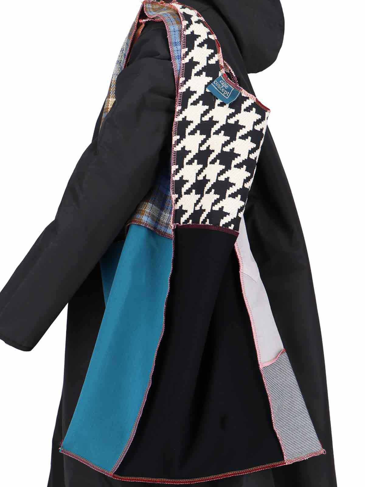 Cape Coat In Black