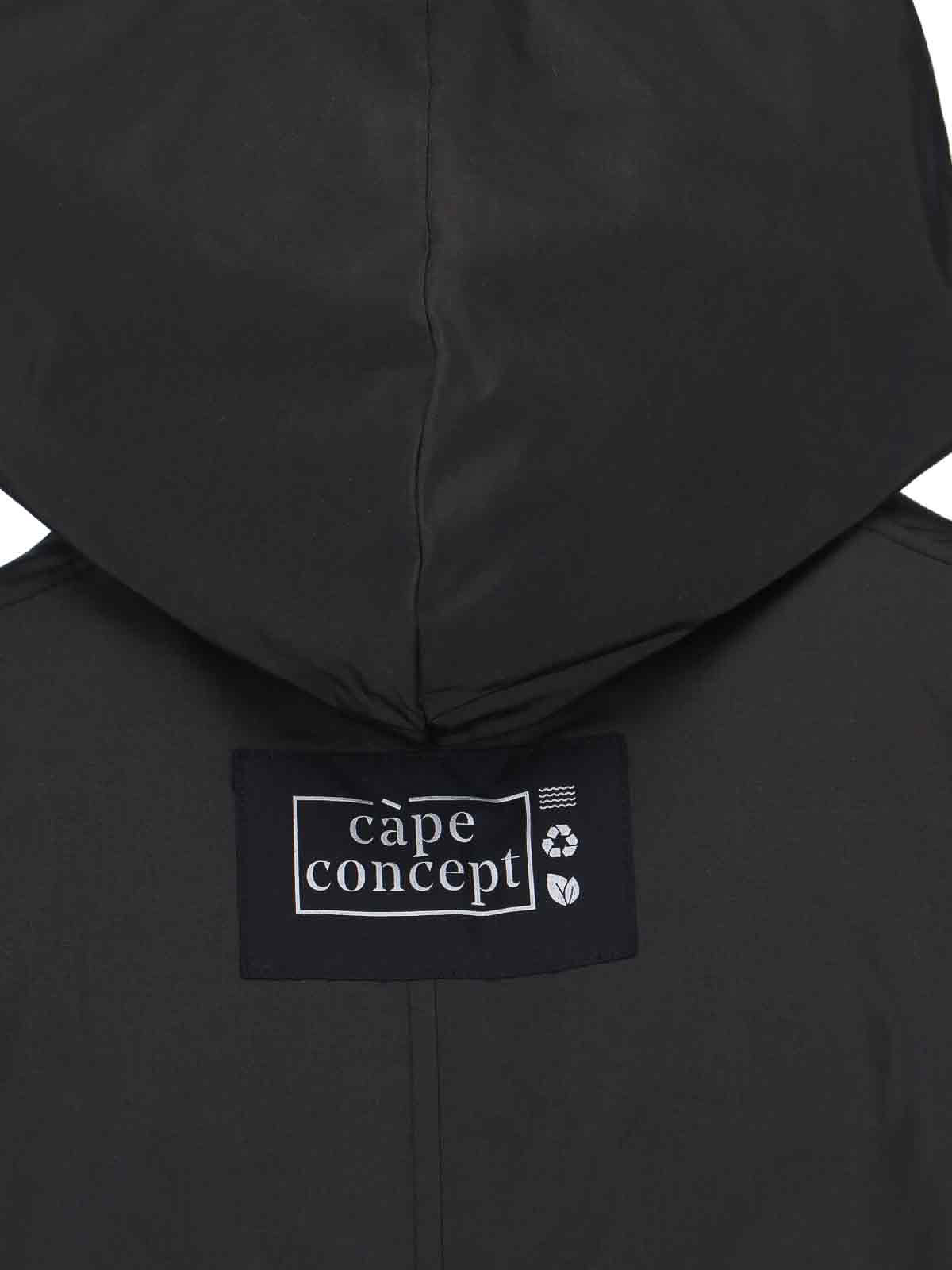 Cape Coat In Black