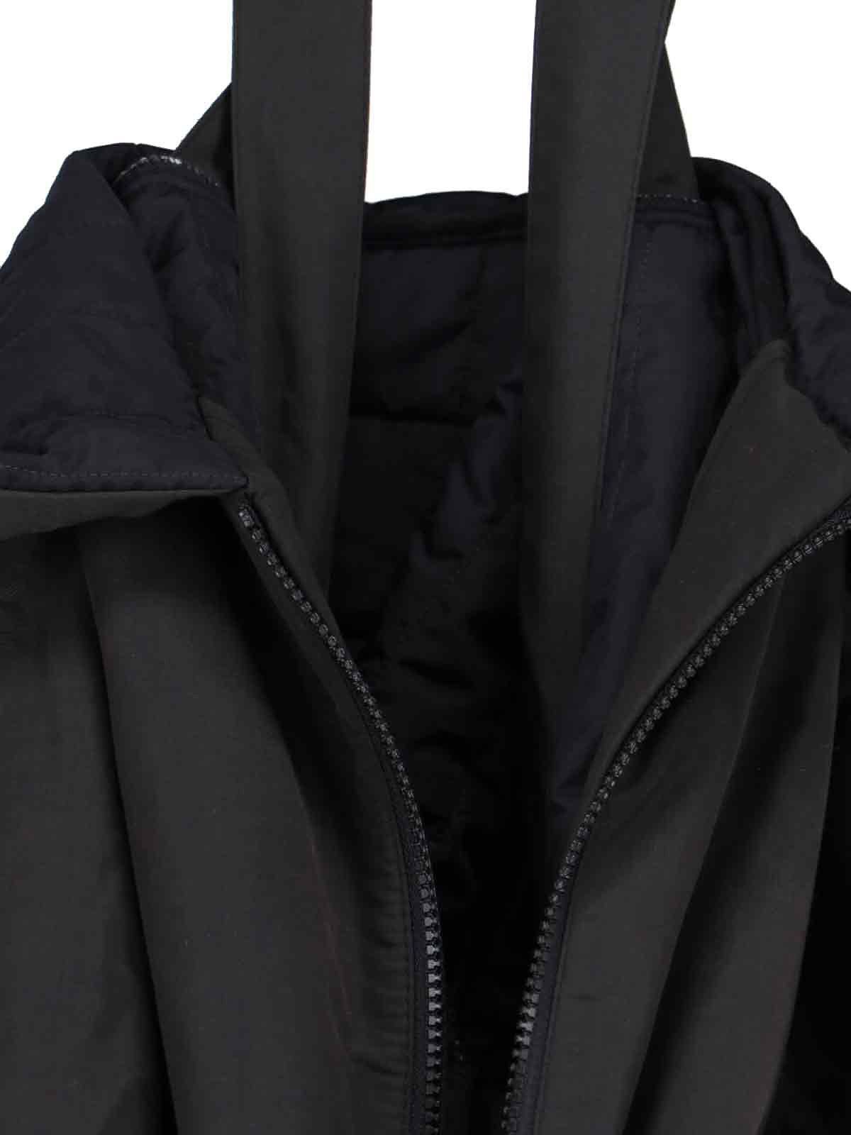Cape Coat In Black