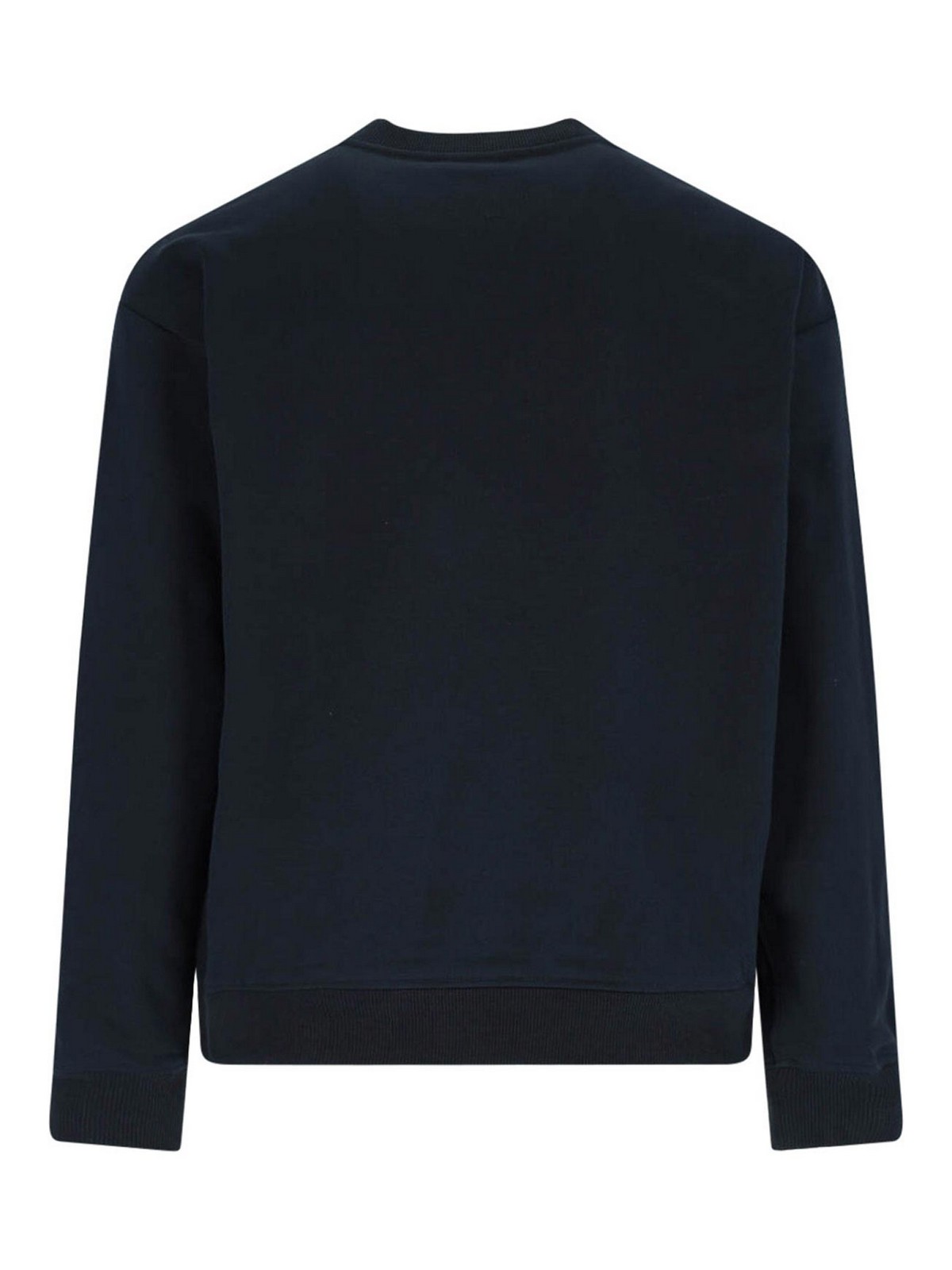 Dolce & Gabbana Sweatshirt With Embroidery In Blue