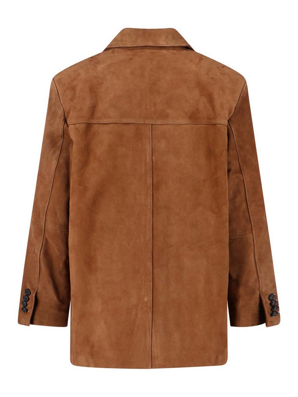 Dunst Suede Jacket In Brown