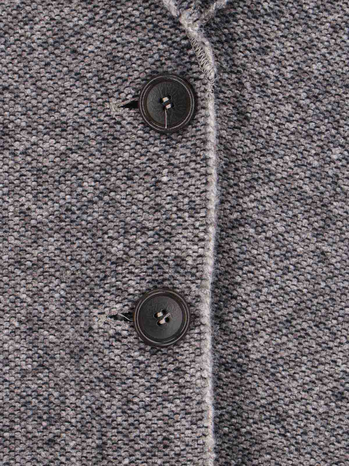 Giorgio Armani Blazer Monopetto In Gray