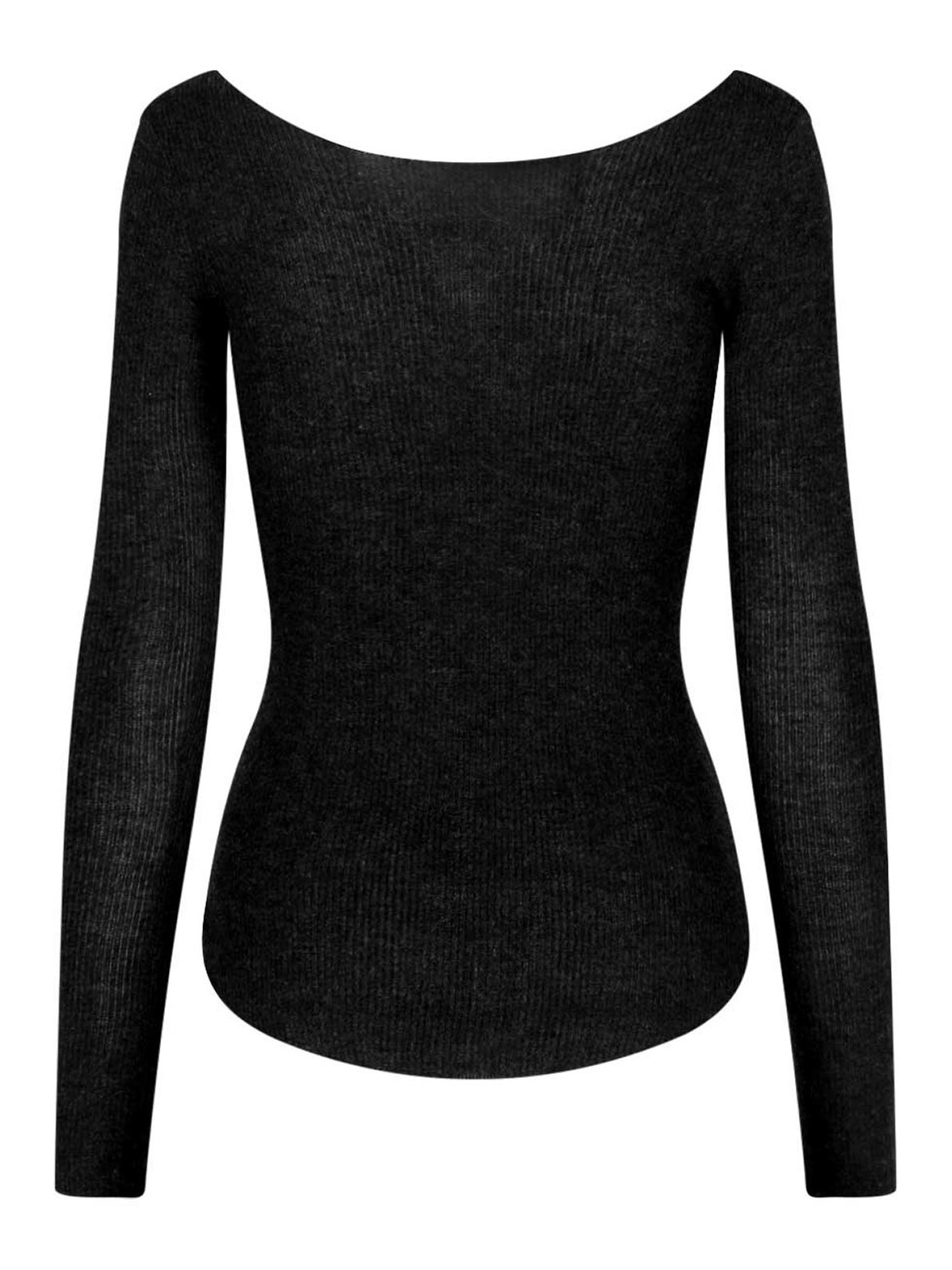 Isabel Marant Cashmere And Silk Blend Sweater In Black