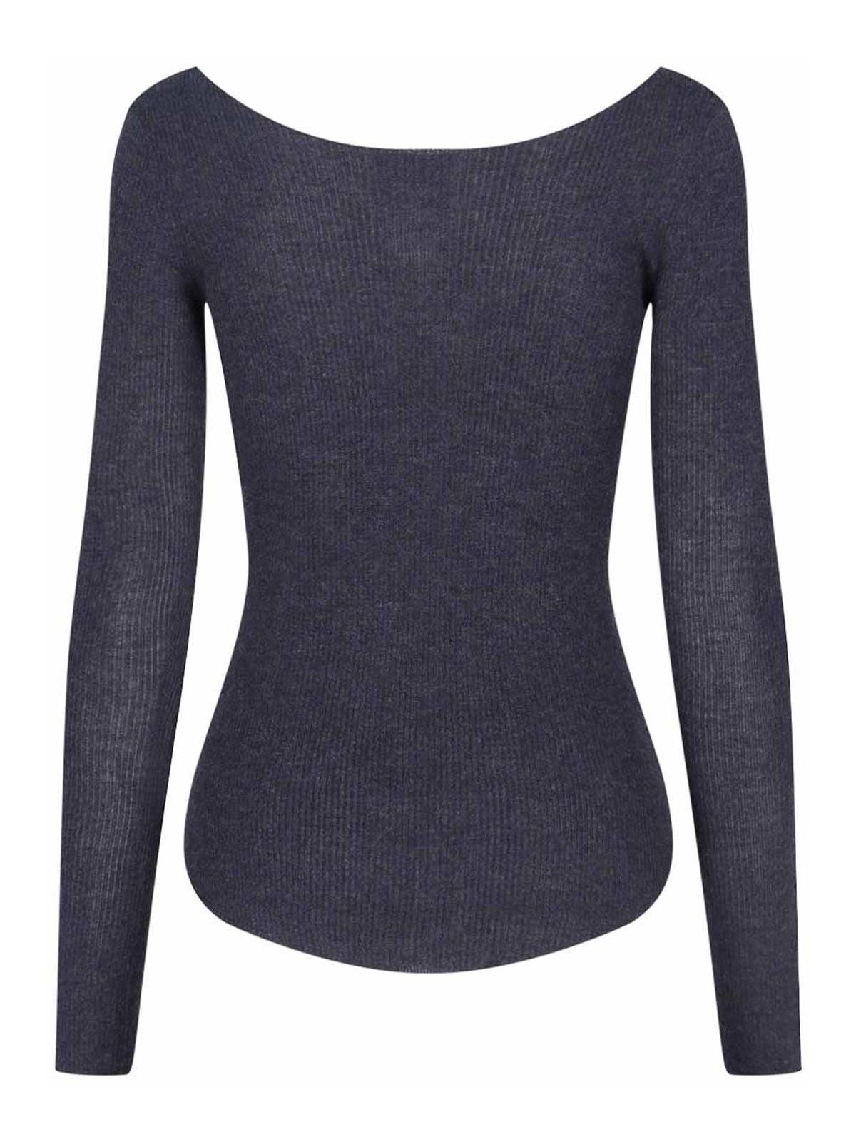 Isabel Marant Cashmere And Silk Blend Sweater In Gray