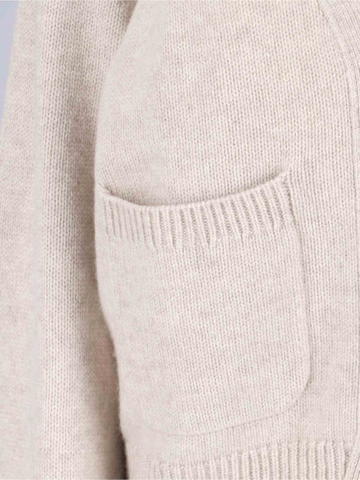 Lisa Yang Button-down Knit Cardigan With V-neckline In Multi