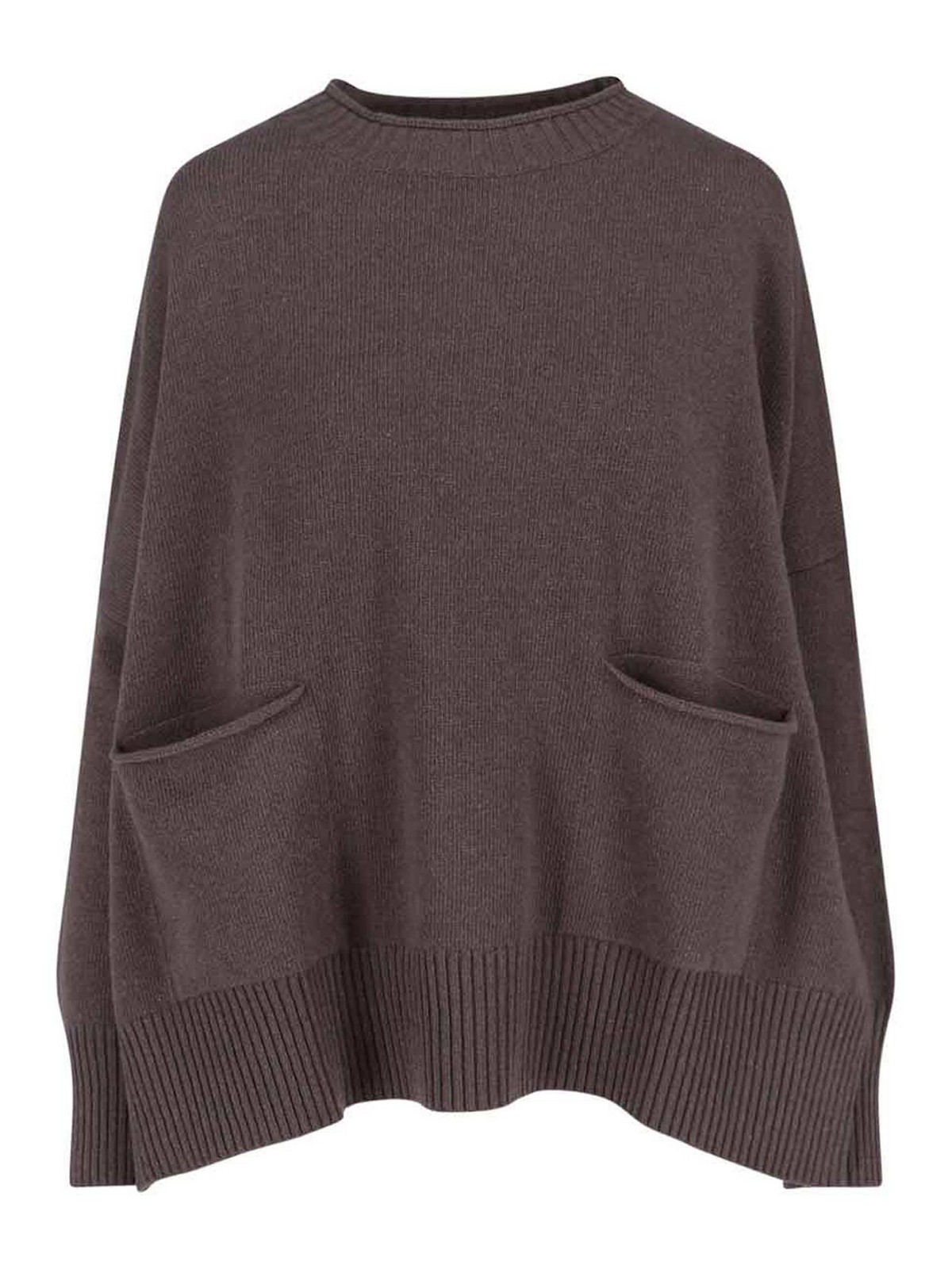 Ma'ry'ya Virgin Wool And Cashmere Sweater In Sand