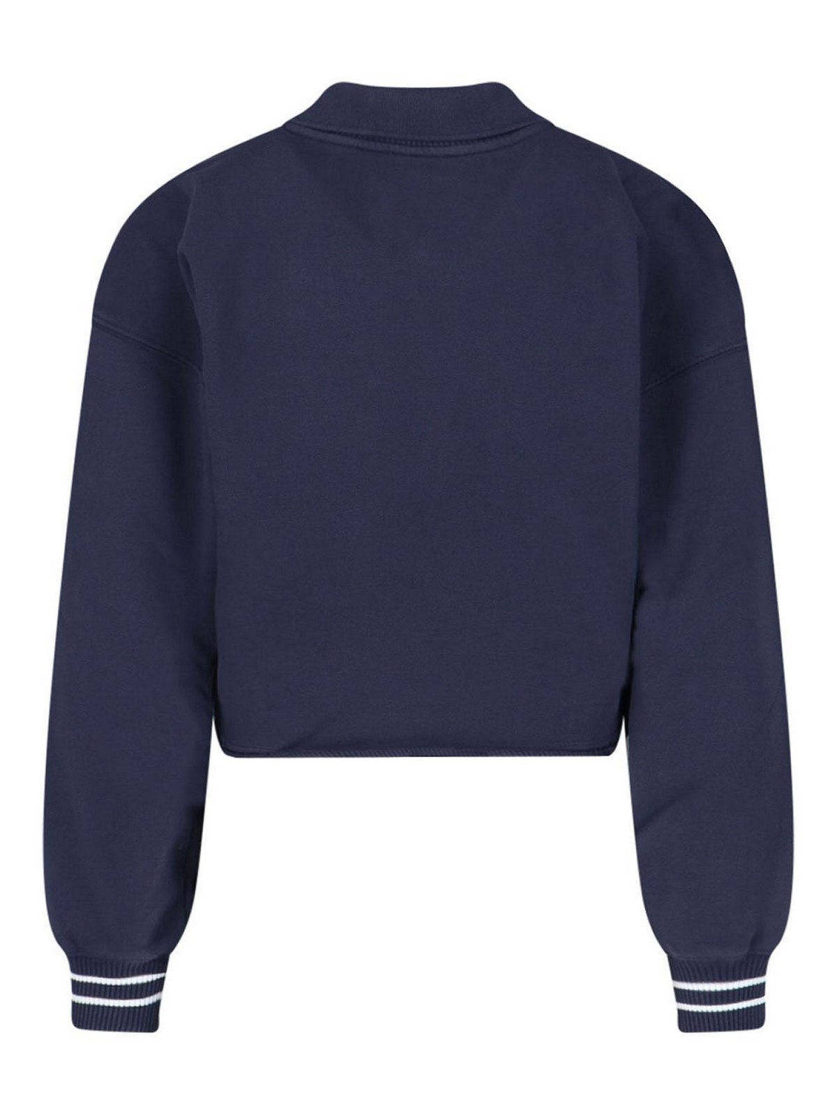 Off-white Logo Sweater In Blue