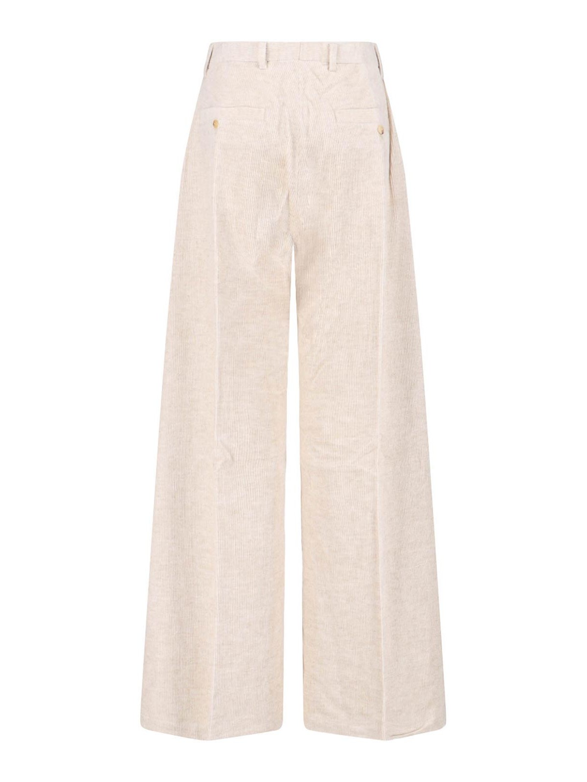 Rick Owens Trousers Wide-leg Button Detail In Multi