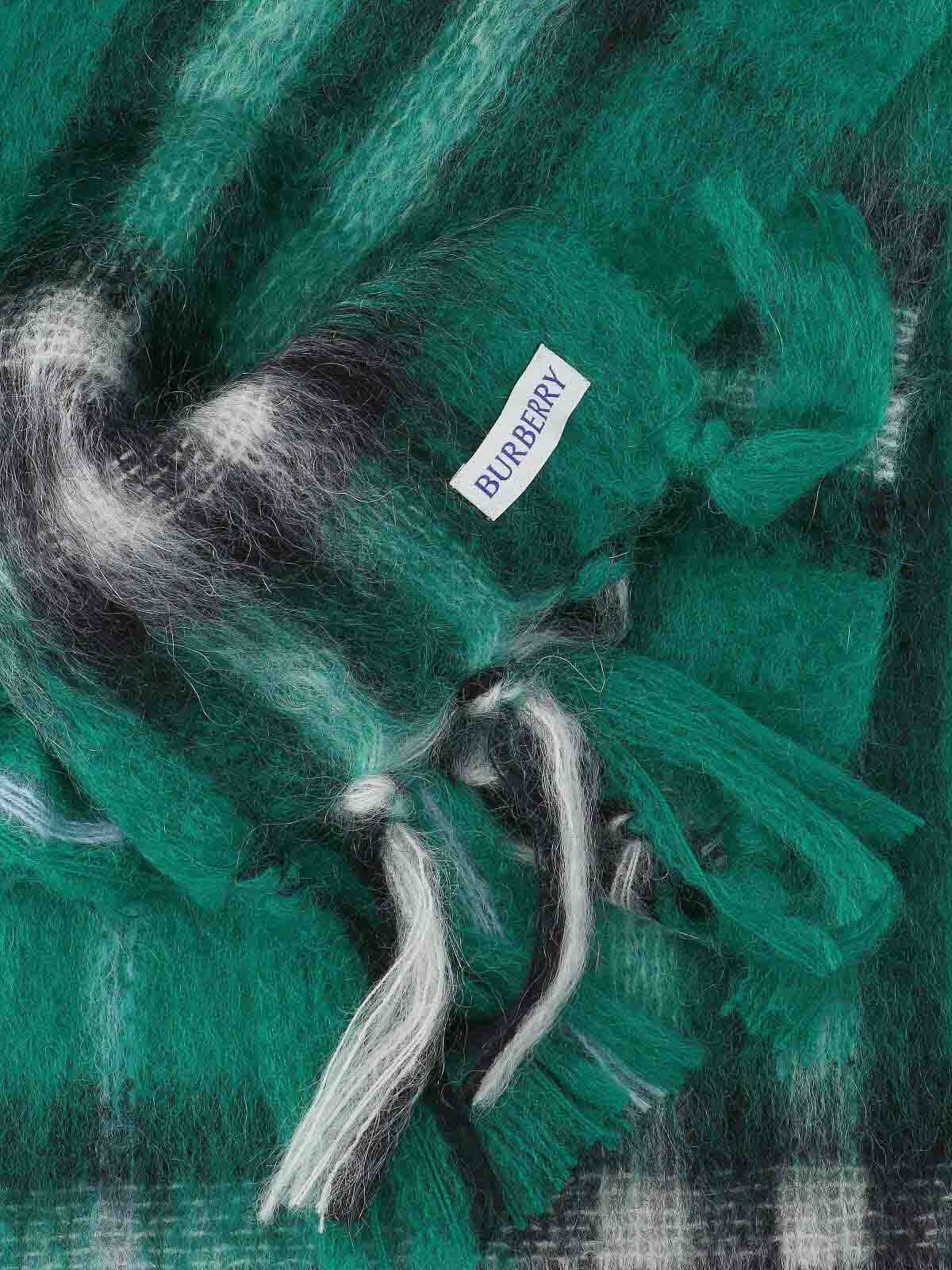 Burberry Scarf In Green