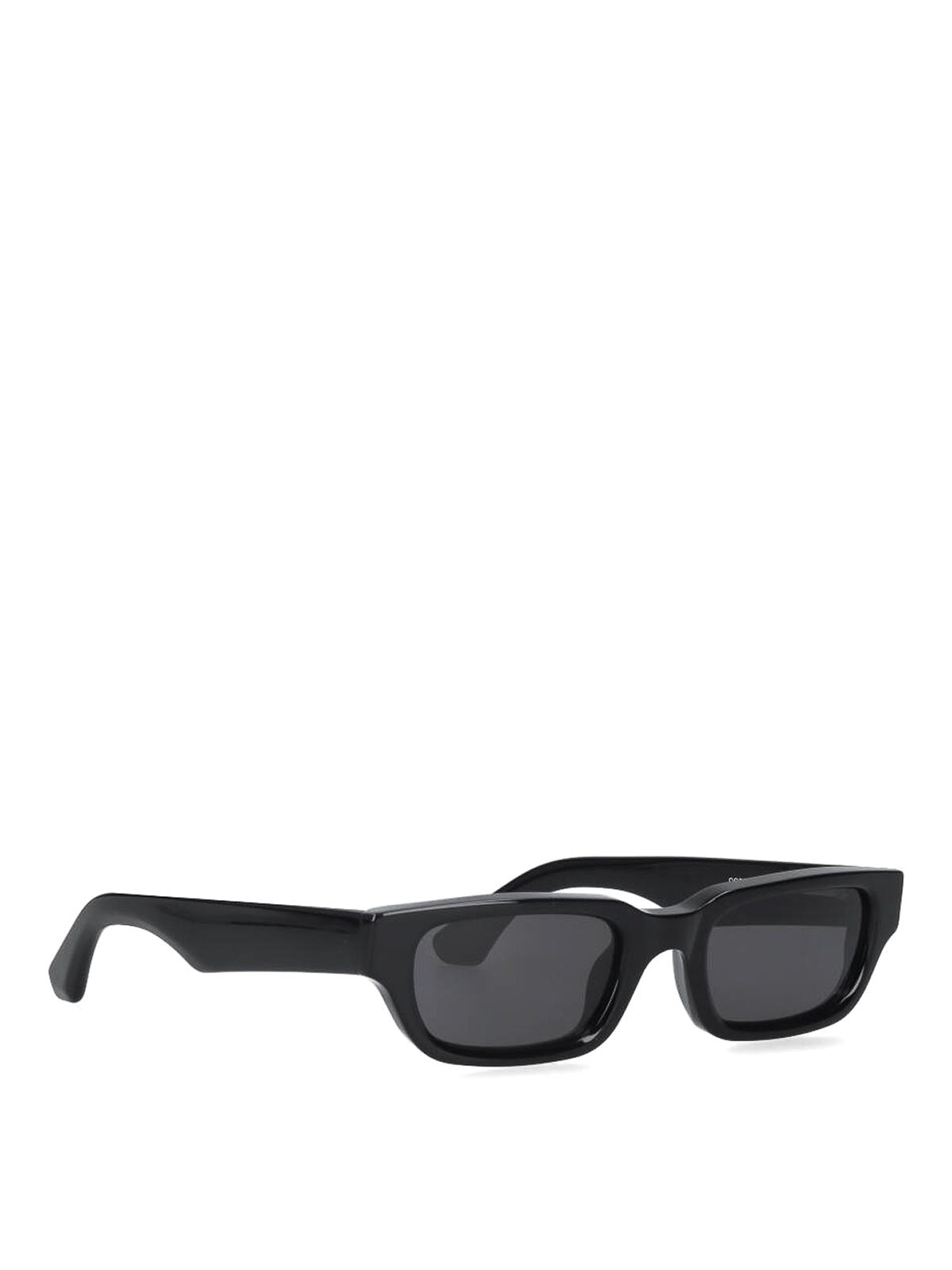 Chimi Rectangle-frame Sunglasses In Black