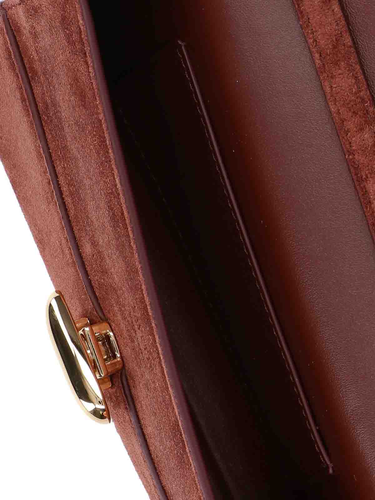 Savette Mini Shoulder Bag In Brown