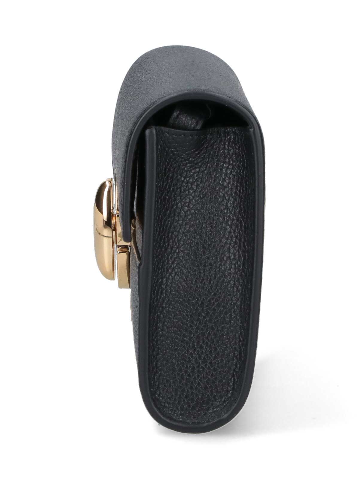 Savette Mini Shoulder Bag In Black