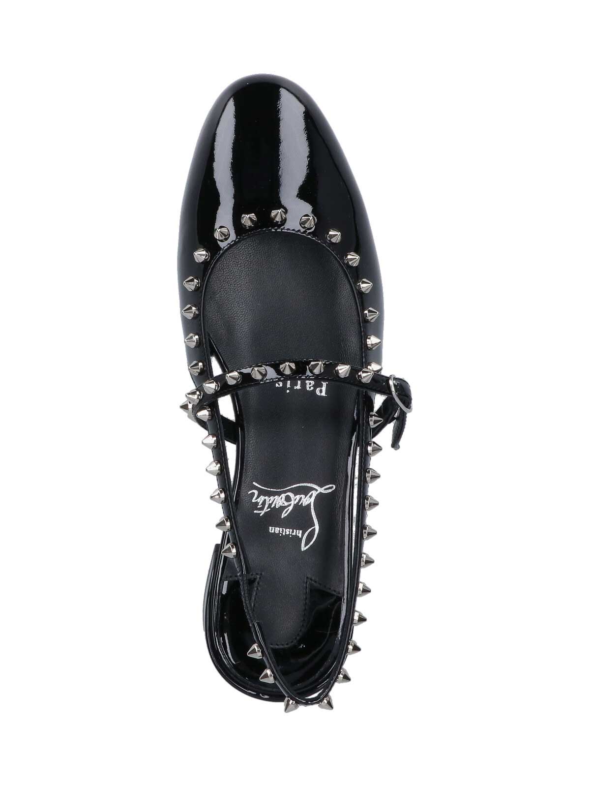 Christian Louboutin Mary-jane Pumps In Black