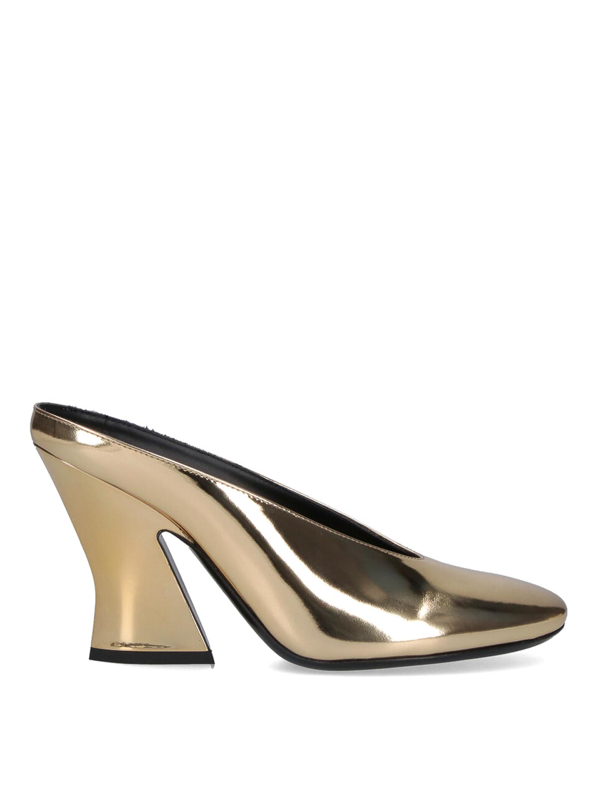 Givenchy Mules In Gold