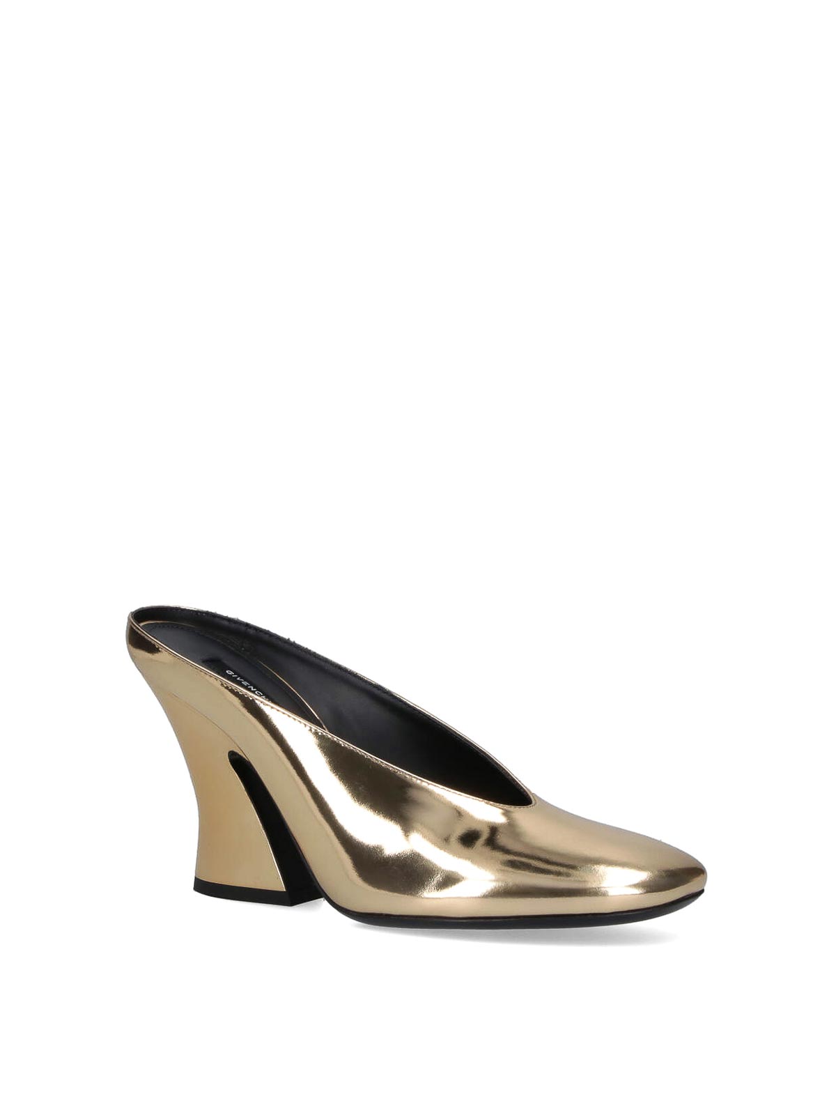 Givenchy Mules In Gold